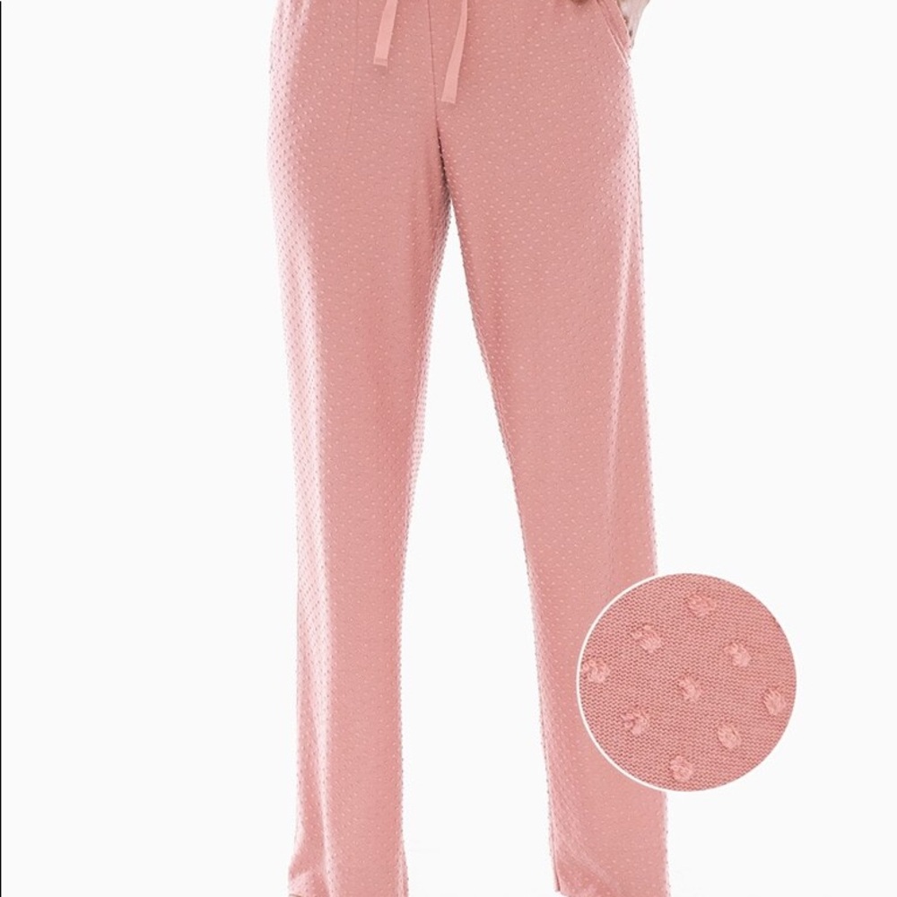 NWOT Textured Dot Pajama Pant